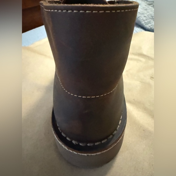 Clark’s Bushacre Cukka Ankle Boots men’s size 9.5 shoes brown leather 15220